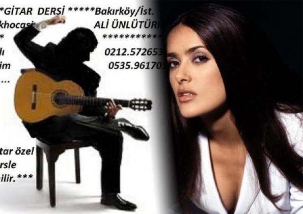 BAKIRKÖY ÖZEL GİTAR KURSU Ali Ünlütürk