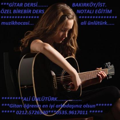 NOTALI GİTAR DERSİ ÇOCUKLARIN ZEKALARINI ARTIRIR