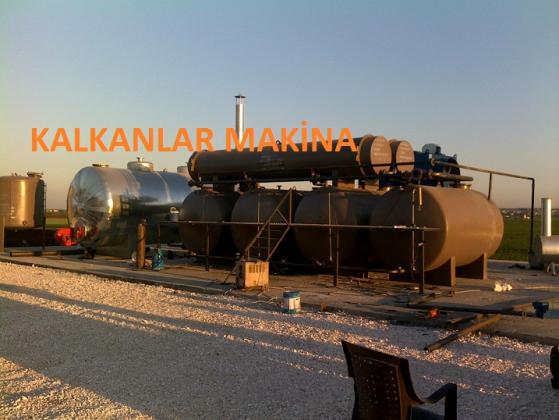 small waste mineral oil refinery for sale