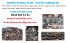 DEMİR HURDASI ALAN SATAN HURDACI 0542.507.57.91