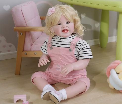 Otantik yeniden doğmuş ve silikon bebek bebekleri