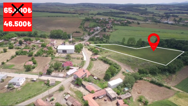 Tekirdağ'da Köyiçinde İMARLI ARSA 290M² 46.500 ₺
