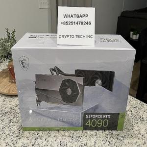 Msi Nvidia Geforce RTX 4090 Suprim LiquidX Gpu card