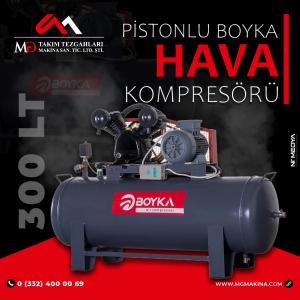 300 LİTRE PİSTONLU HAVA KOMPRESORÜ ( BOYKA )