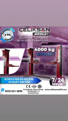 ÇELİKSAN ARAÇ KALDIRMA LİFTİ
