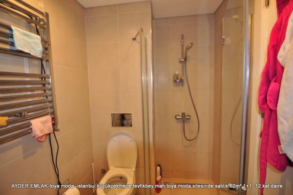 istanbul küçükçekmece tevfikbey mah toya moda sitesinde satılık 62m² 1+1 -12.kat daire