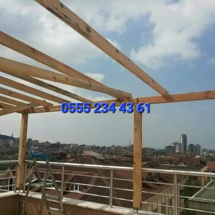 Çatı yapımı tadilat yenileme ve izolasyon işleriniz yapılır tel 0555 234 43 61
