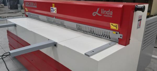 LRGM 2050 x 3mm Linda Machine Rediktörlü Giyotin Makas - Guillotine Machines