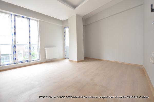 istanbul Bahçelievler soğanlı mah de satılık 85m² 2+1 -3.daire