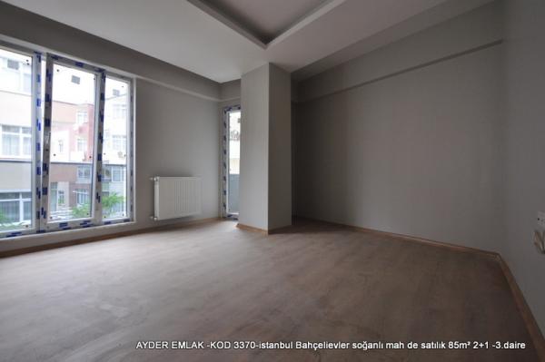 istanbul Bahçelievler soğanlı mah de satılık 85m² 2+1 -3.daire