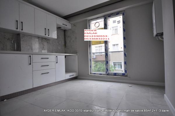 istanbul Bahçelievler soğanlı mah de satılık 85m² 2+1 -3.daire