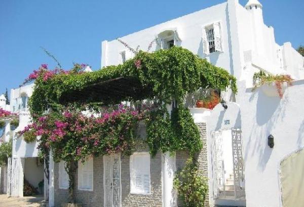 Mugla bodrum gündogan da kiralık havuzlu lüks villa