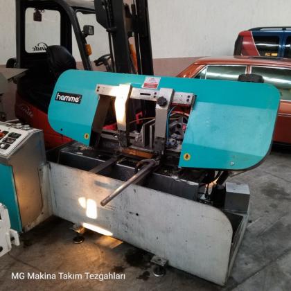 300mm HAMME Yarı Otomatik 45 Derece Açılı Şerit Testere 2014 Model