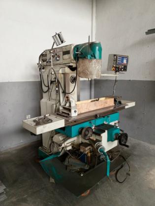 JVHM-5 Jetco Koç Başlıklı Alın Taramalı Dijital Freze