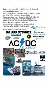 Tekne Karavan Elektrik Elektronik Sistemleri AC-DC