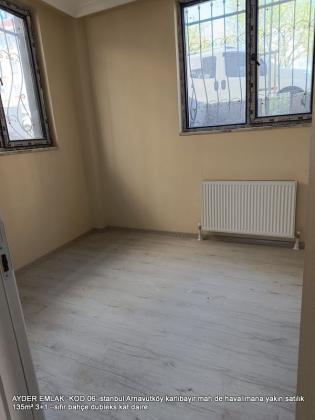 istanbul Arnavutköy karlıbayır mah de havalimana yakın satılık 135m² 3+1 –sıfır bahçe dubleks kat daire