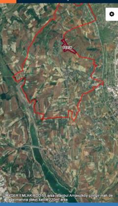 istanbul Arnavutköy çilingir mah de havalimanına yakın satılık 220m² arsa