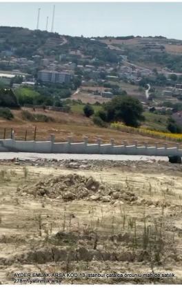 istanbul çatalca örcünlü mah de satılık 278m² yatırımlık arsa