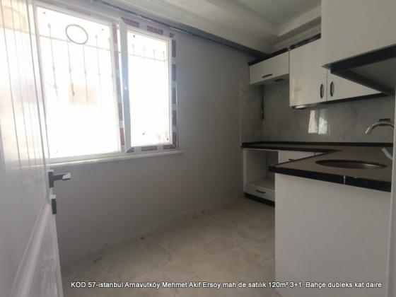 Mehmet Akif Ersoy mah de satılık 120m² 3+1–Bahçe dubleks kat daire