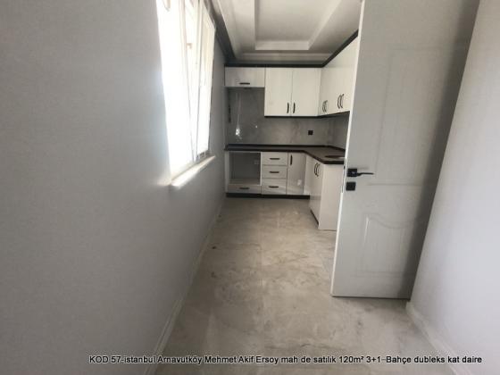 Mehmet Akif Ersoy mah de satılık 120m² 3+1–Bahçe dubleks kat daire