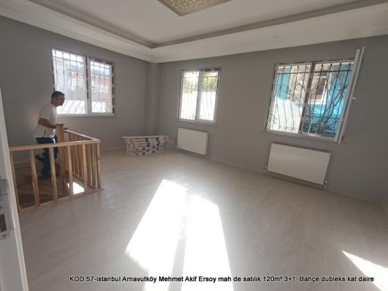 Mehmet Akif Ersoy mah de satılık 120m² 3+1–Bahçe dubleks kat daire