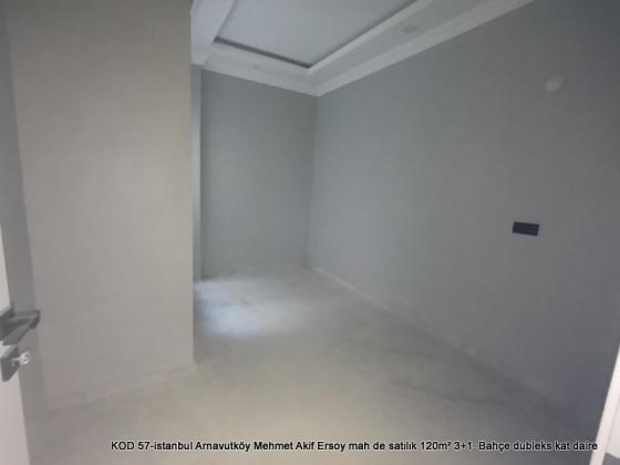 Mehmet Akif Ersoy mah de satılık 120m² 3+1–Bahçe dubleks kat daire