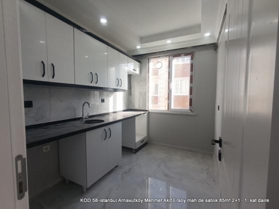 Mehmet Akif Ersoy mah de satılık 85m² 2+1 –1. kat daire