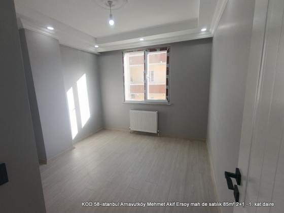 Mehmet Akif Ersoy mah de satılık 85m² 2+1 –1. kat daire