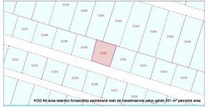 Arnavutköy sazlıbosna mah de havalimanına yakın satılık 201 m² yatırımlık arsa