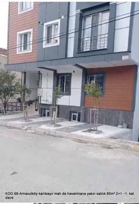 istanbul Arnavutköy karlıbayır mah de havalimana yakın satılık 85m² 2+1 –1. kat daire