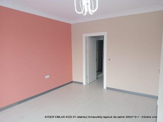 istanbul Arnavutköy taşoluk da satılık 300m² 6+1 –tribleks villa