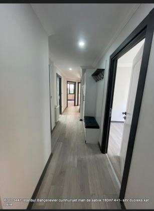 istanbul Bahçelievler cumhuriyet mah de satılık 180m² 4+1- sıfır dubleks.kat daire