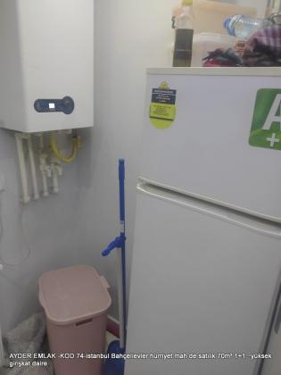 istanbul Bahçelievler hürriyet mah de satılık 70m² 1+1 –yüksek girişkat daire
