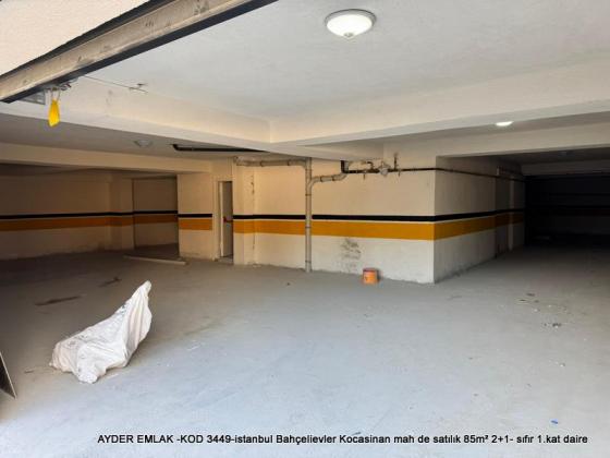 istanbul Bahçelievler Kocasinan mah de satılık 85m² 2+1- sıfır 1.kat daire