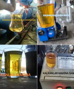ATIK YAĞ GERİ DÖNÜŞÜM MAKİNA İMALATI KALKANLAR MAKİNA