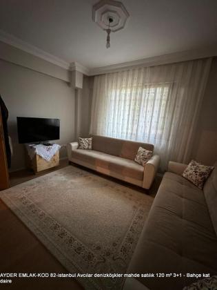 istanbul Avcılar denizköşkler mahde satılık 120 m² 3+1 - Bahçe kat daire