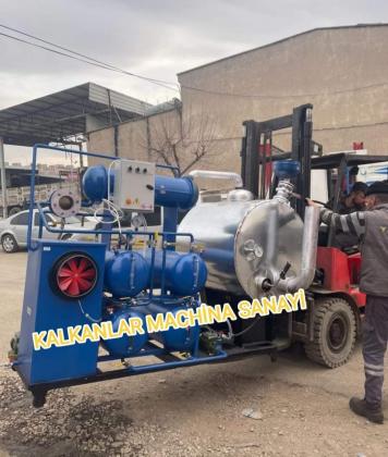 Mini kullanılmış araba yağlarından yakıt üretimi.small crude oil refinery construction.kalkanlar machina