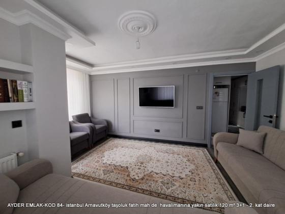 istanbul Arnavutköy taşoluk fatih mah de  havalimanına yakın satılık 120 m² 3+1 - 2. kat daire