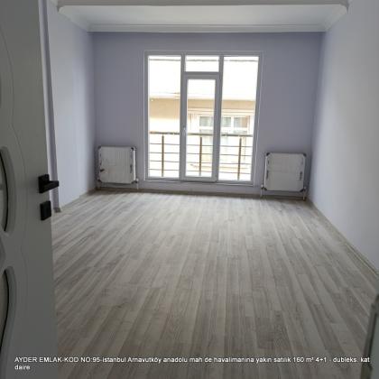 havalimanına yakın satılık 160 m² 4+1 - dubleks. kat daire