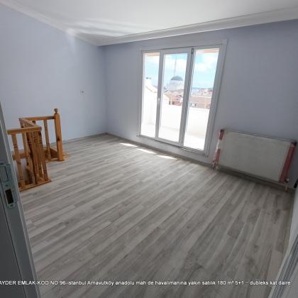 havalimanına yakın satılık 180 m² 5+1 – dubleks kat daire