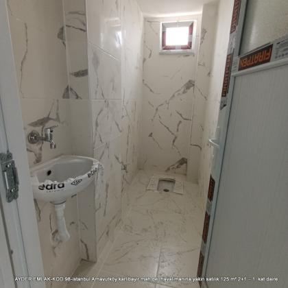 istanbul Arnavutköy karlıbayır mah de  havalimanına yakın satılık 125 m² 2+1 – 1. kat daire