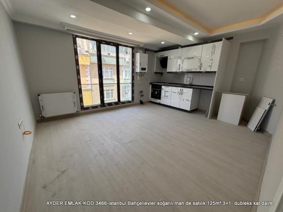 istanbul Bahçelievler soğanlı mah de satılık 125m² 3+1- dubleks.kat daire