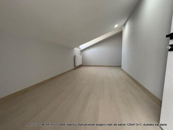istanbul Bahçelievler soğanlı mah de satılık 125m² 3+1- dubleks.kat daire