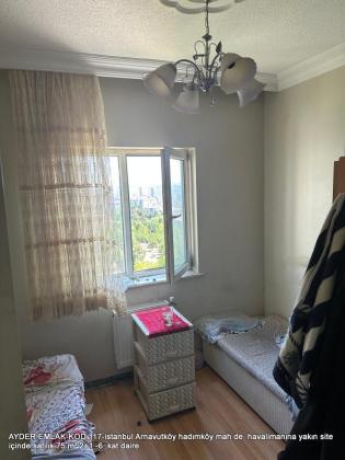 hadımköy mah de  havalimanına yakın site içinde satılık 75 m² 2+1 -6. kat daire
