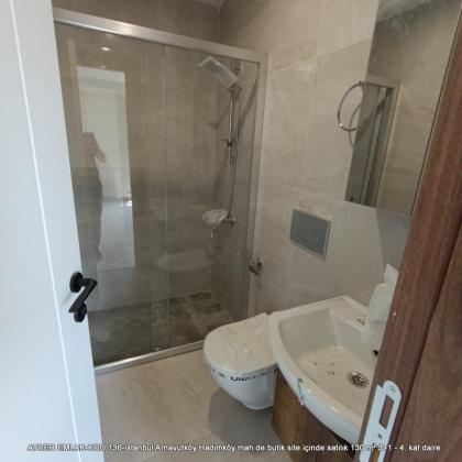 istanbul Arnavutköy Hadımköy mah de butik site içinde satılık 130 m² 3+1 - 4. kat daire
