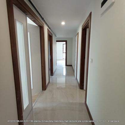 istanbul Arnavutköy Hadımköy mah de butik site içinde satılık 130 m² 3+1 - 4. kat daire