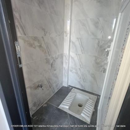 istanbul Arnavutköy Karlıbayır mah de butik site içinde satılık 95 m² 2+1 - 1. kat daire