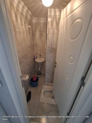 istanbul Arnavutköy Karlıbayır mah de satılık 90 m² 2+1 - 1. kat daire