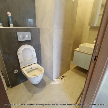 istanbul Arnavutköy Haraççı mah de butik site içinde satılık 175 m² 5+1 - dubleks.kat daire