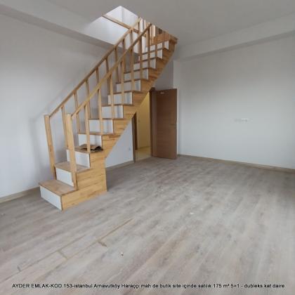 istanbul Arnavutköy Haraççı mah de butik site içinde satılık 175 m² 5+1 - dubleks.kat daire